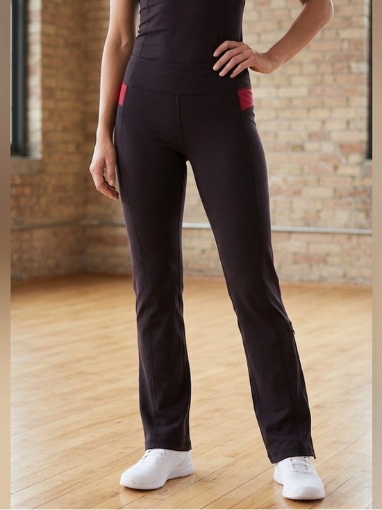 Tuff Athletics Pants - Sz M Tuff Athletics Chocolate Brown and Red Leggings